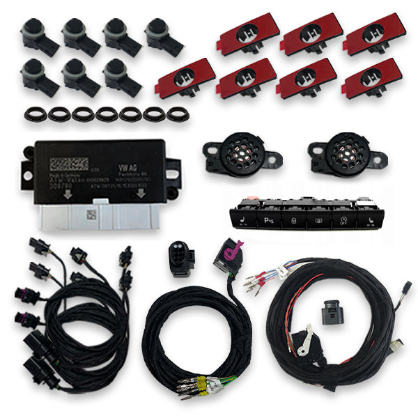 Einparkhilfe Vorne & Hinten (mit OPS) - Skoda Rapid