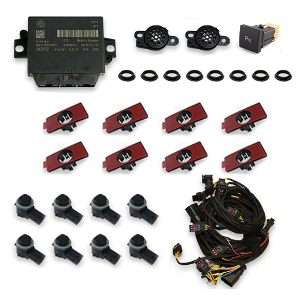 Einparkhilfe Vorne & Hinten mit OPS - VW Jetta 5C